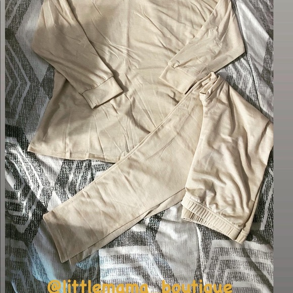 Two piece khaki set - Picture 3 of 4